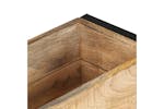 Vidaxl 321941 Planter 60x20x68 Cm Rough Mango Wood