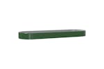 Vidaxl 319038 Garden Raised Bed Powder-coated Steel 450x140x36 Cm Green