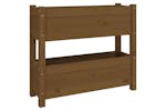 Vidaxl 823944 Planter Honey Brown 77x25x66 Cm Solid Wood Pine