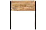 Vidaxl 321941 Planter 60x20x68 Cm Rough Mango Wood