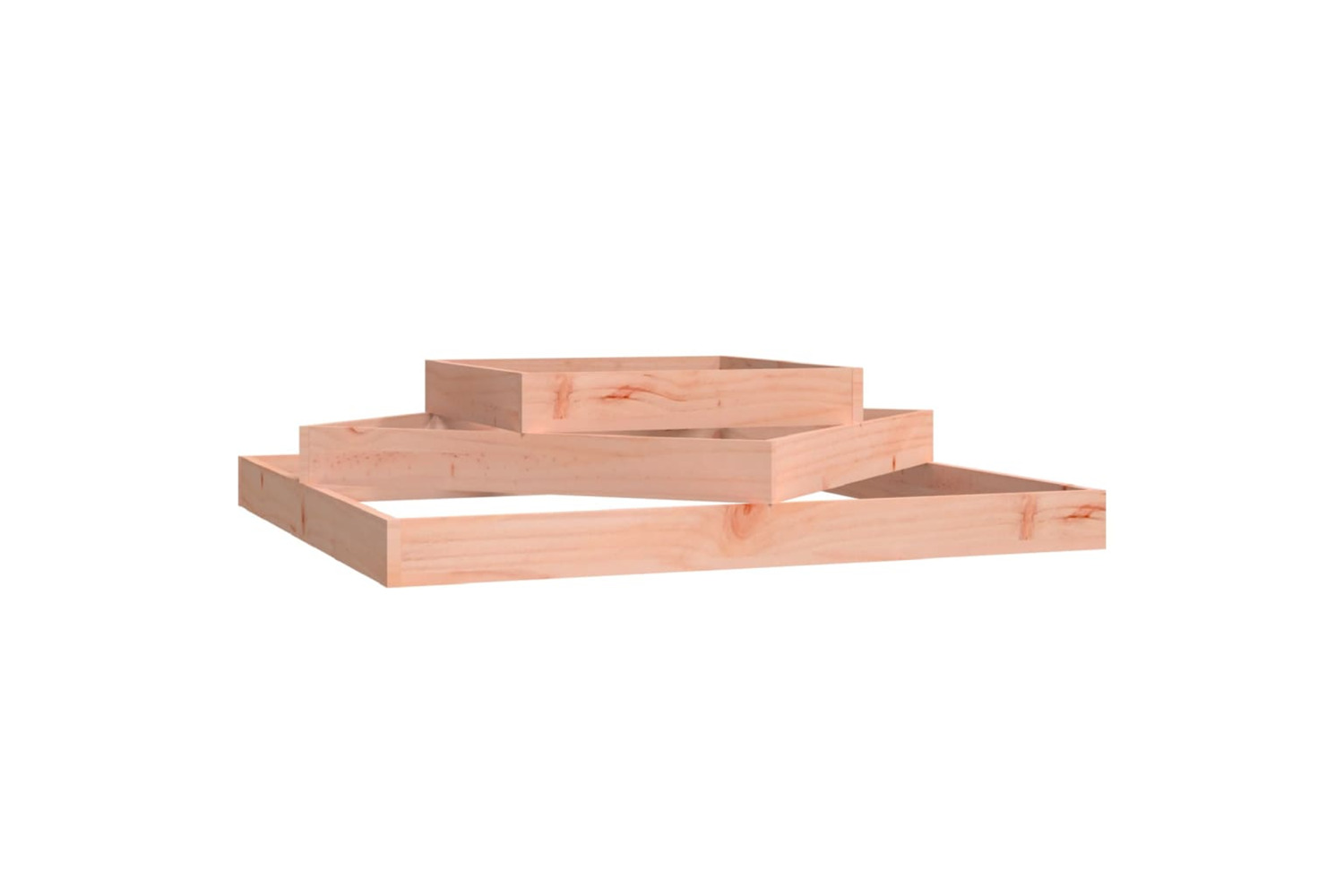 vidaXL 823890 Planter 112x112x27cm Solid Wood Douglas