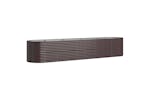 Vidaxl 318965 Garden Raised Bed Powder-coated Steel 368x80x68 Cm Brown