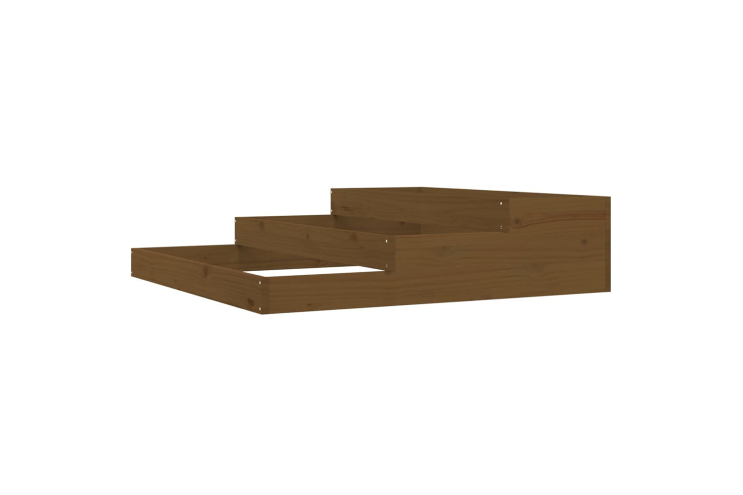 vidaXL 823916 Planter Honey Brown 107x107x27cm Solid Wood Pine
