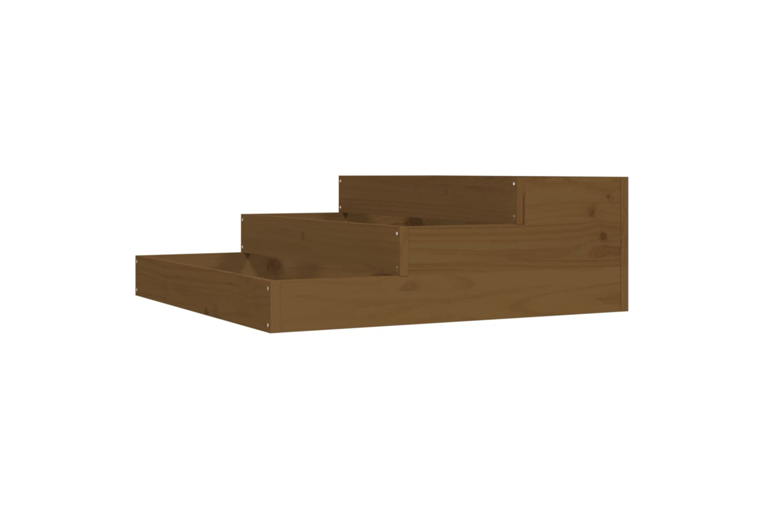 vidaXL 823909 Planter Honey Brown 78x78x27cm Solid Wood Pine