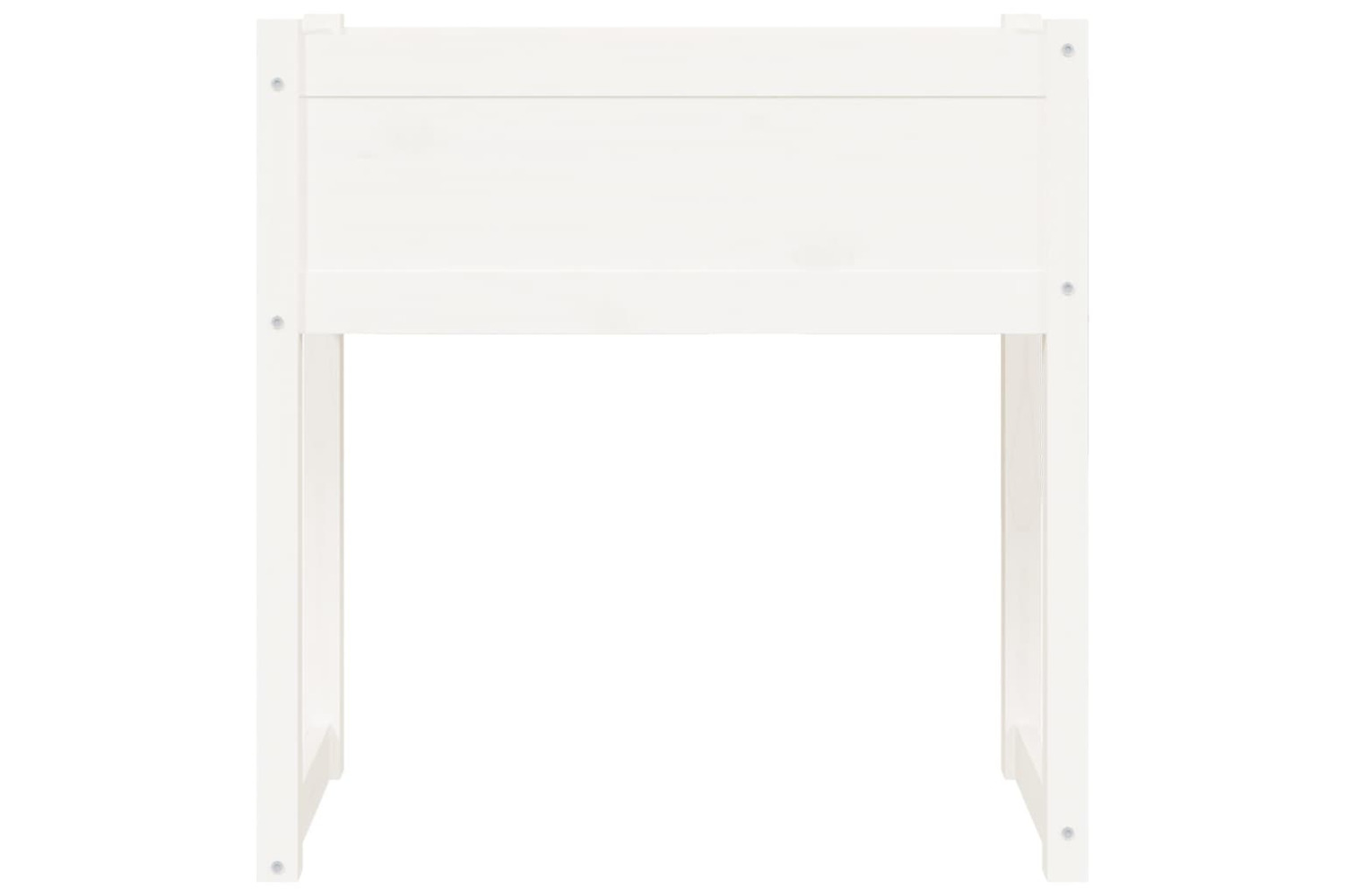 vidaXL 822133 Planter White 78x40x81cm Solid Wood Pine