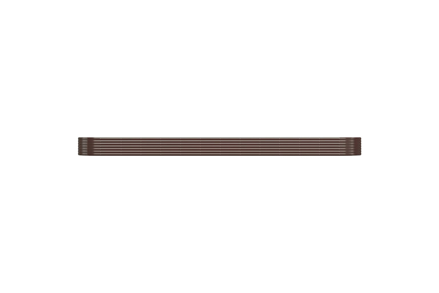 vidaXL 319015 Garden Raised Bed Powder-coated Steel 544x100x36cm Brown