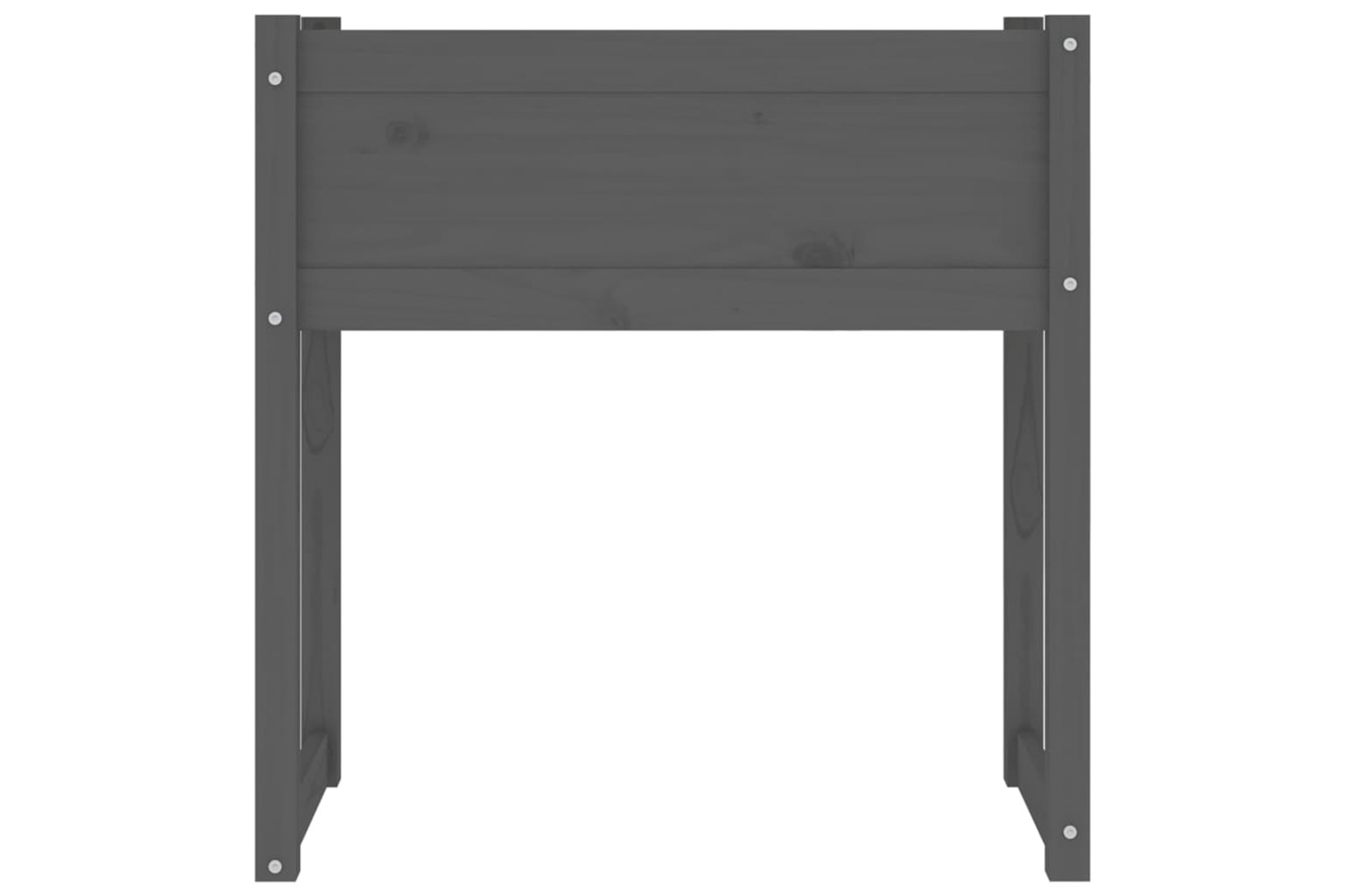 vidaXL 822134 Planter Grey 78x40x81cm Solid Wood Pine