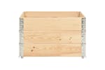 Vidaxl 3055169 Raised Beds 3 Pcs 100x100 Cm Solid Pine Wood (310057)