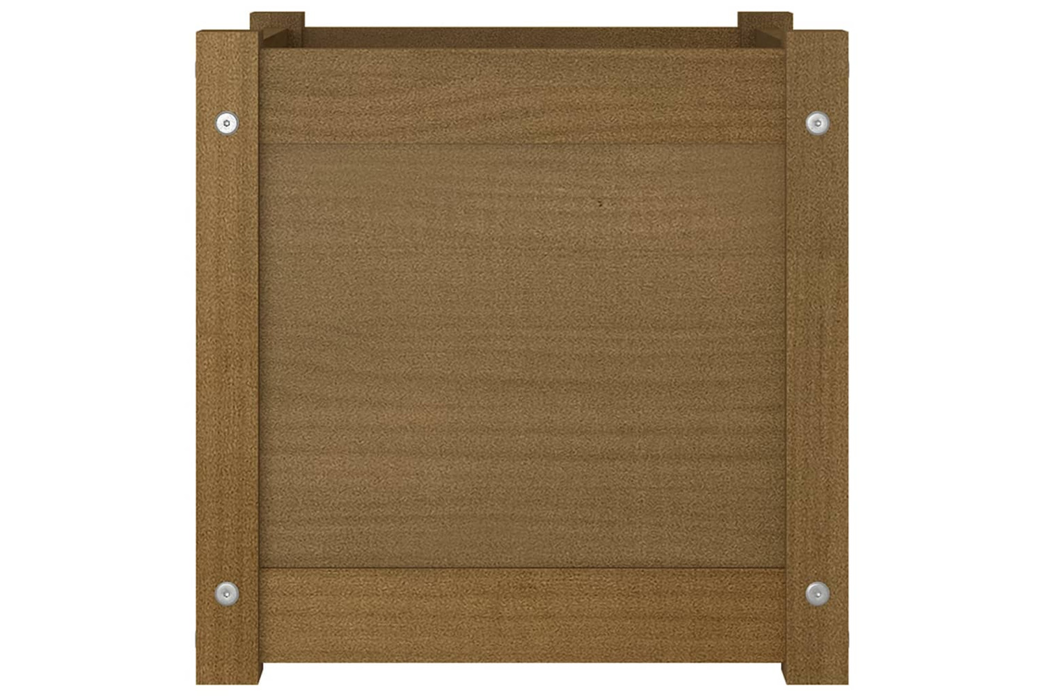 vidaXL 810540 Garden Planter Honey Brown 40x40x40cm Solid Pinewood