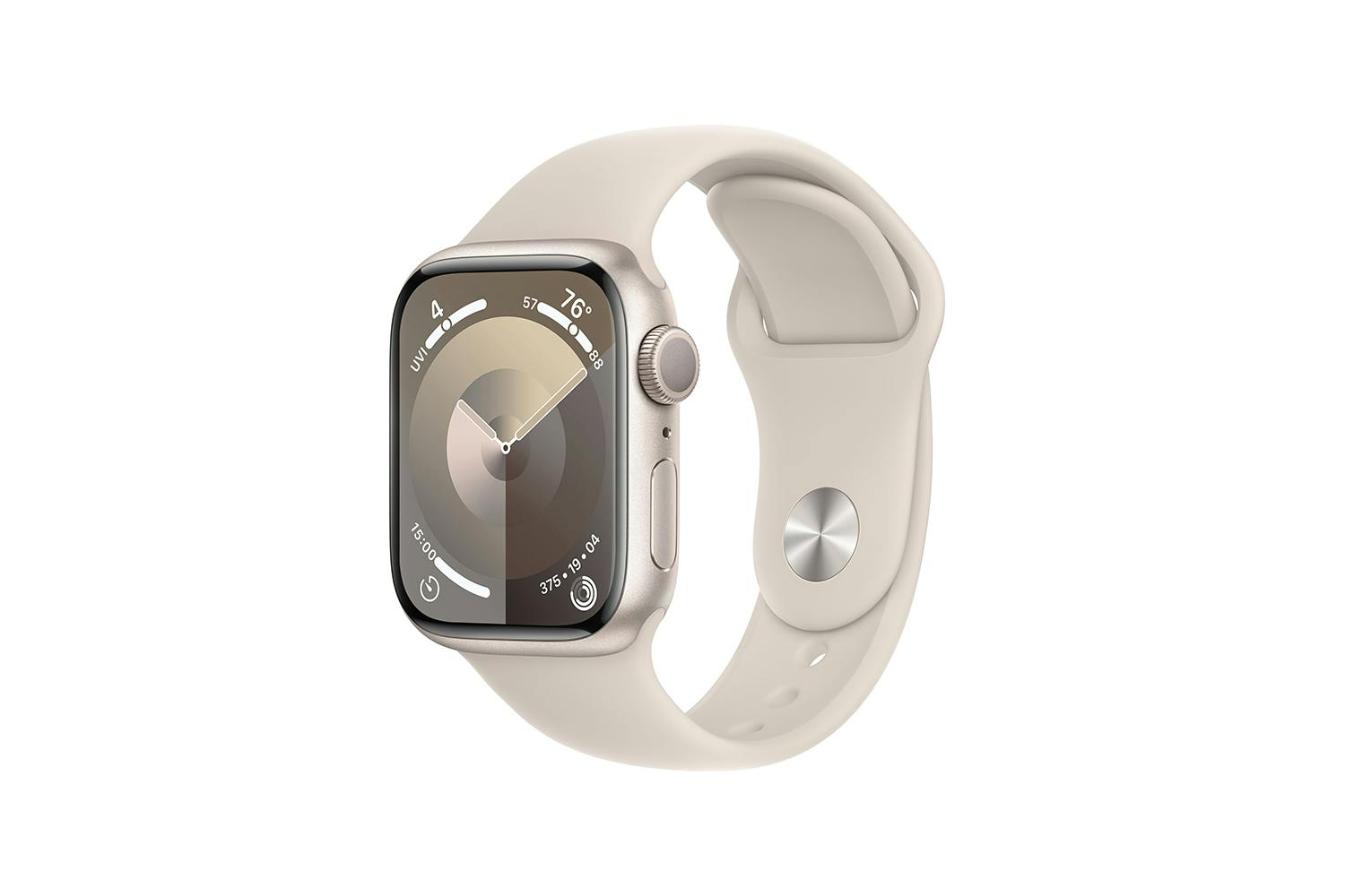 Apple Watch Series 9 | 41mm | Starlight Aluminium Starlight Sport Band S/M
