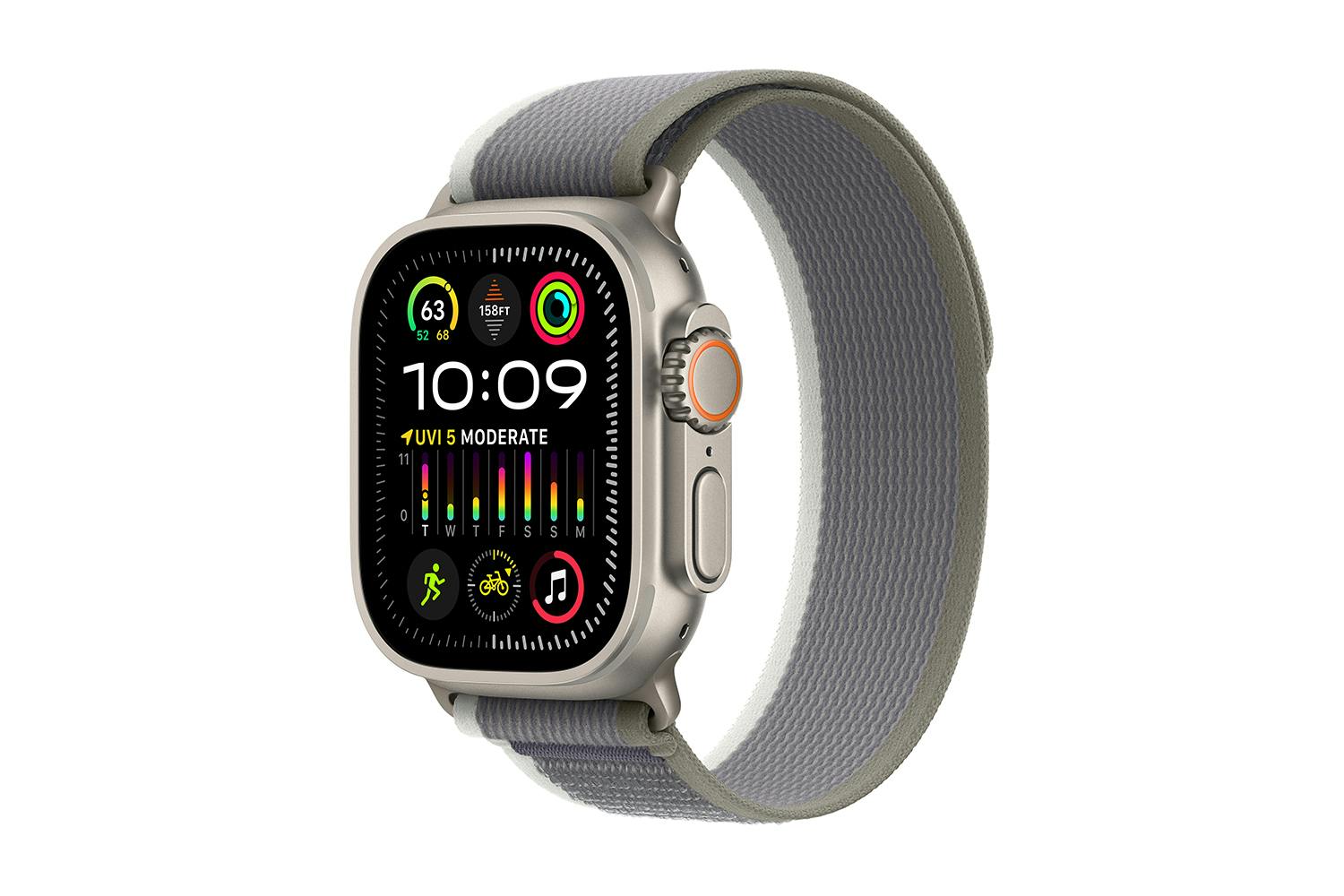 Apple Watch Ultra 2  | 49mm | Titanium Grey/Grey Trail Loop