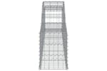 Vidaxl 3146470 Arched Gabion Baskets 5 Pcs 300x30x40/60 Cm Galvanised Iron