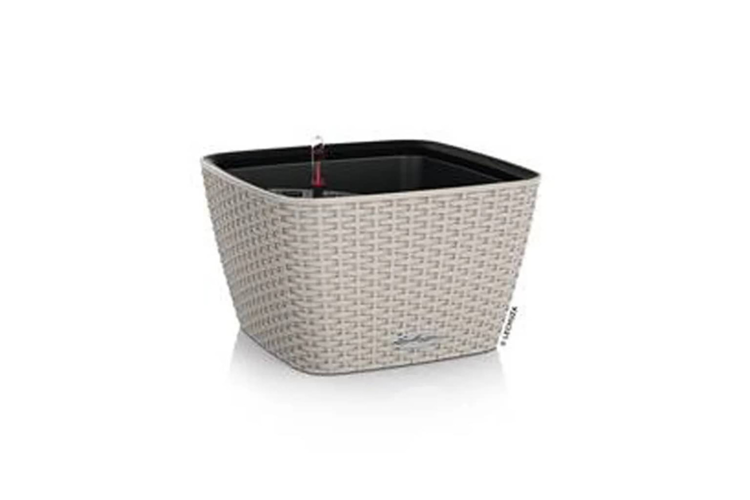 Lechuza 446104 Planter Bacino Cottage All-in-one 30x30 Cm Sand Brown