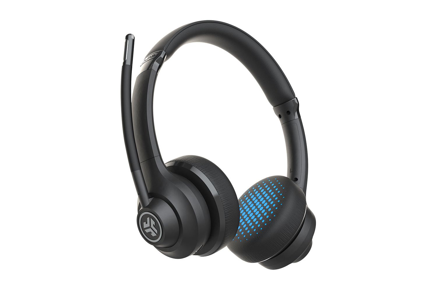 JLab Go Work Wireless On Ear Headset Black Ireland