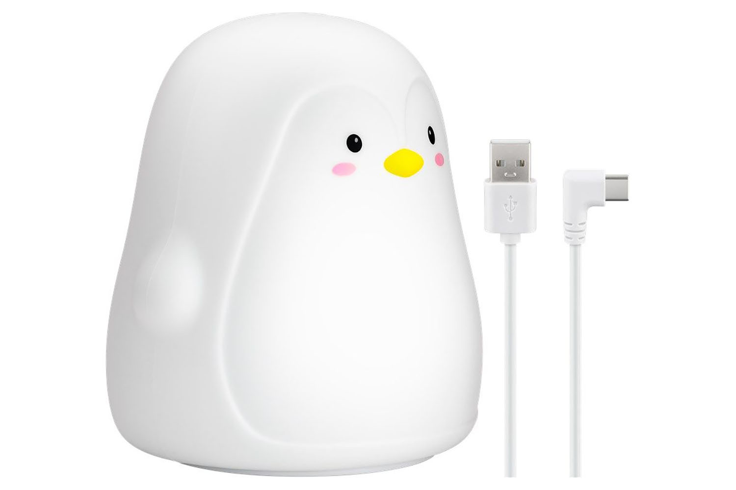 Goobay LED Penguin Night Light | White