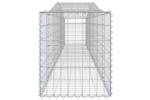 Vidaxl 3145934 Arched Gabion Baskets 6 Pcs 400x50x60/80 Cm Galvanised Iron