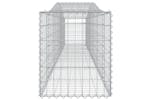 Vidaxl 3145938 Arched Gabion Baskets 10 Pcs 400x50x60/80 Cm Galvanised Iron