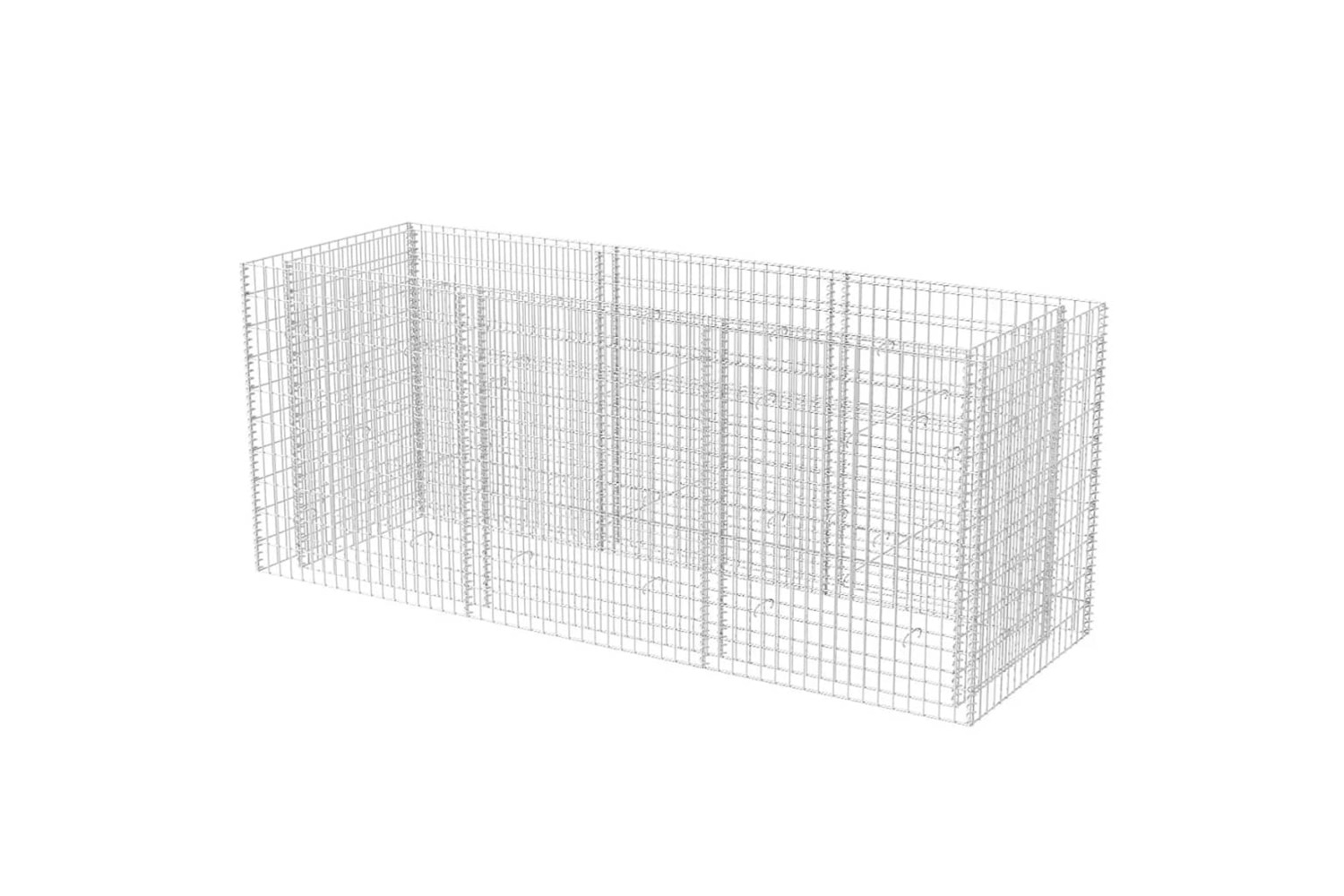 vidaXL 142554 Gabion Raised Bed Steel 270x90x100cm