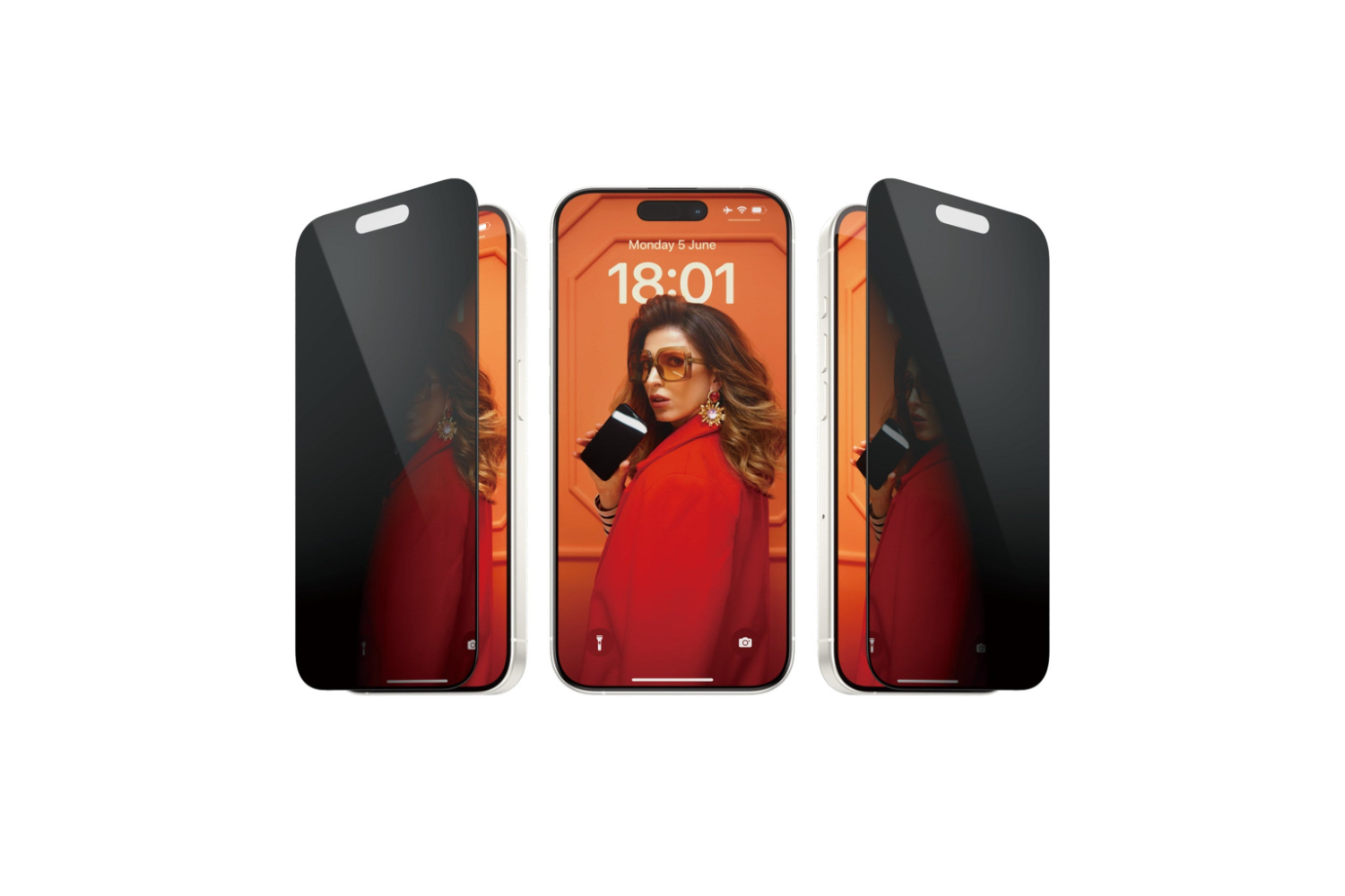 PanzerGlass iPhone 15 Pro Privacy Screen