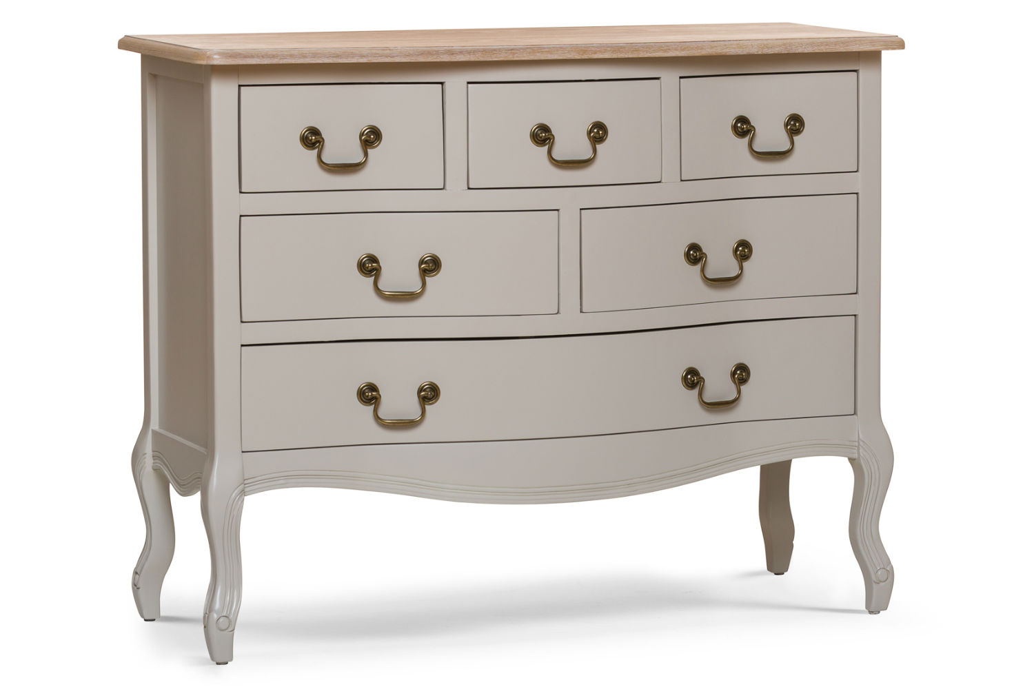 Bouvard 6 Drawer Dresser Chest | Grey | Ireland