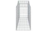 Vidaxl 3145627 Arched Gabion Baskets 10 Pcs 200x50x80/100 Cm Galvanised Iron