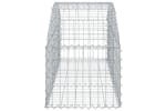 Vidaxl 153452 Arched Gabion Basket 150x50x40/60 Cm Galvanised Iron