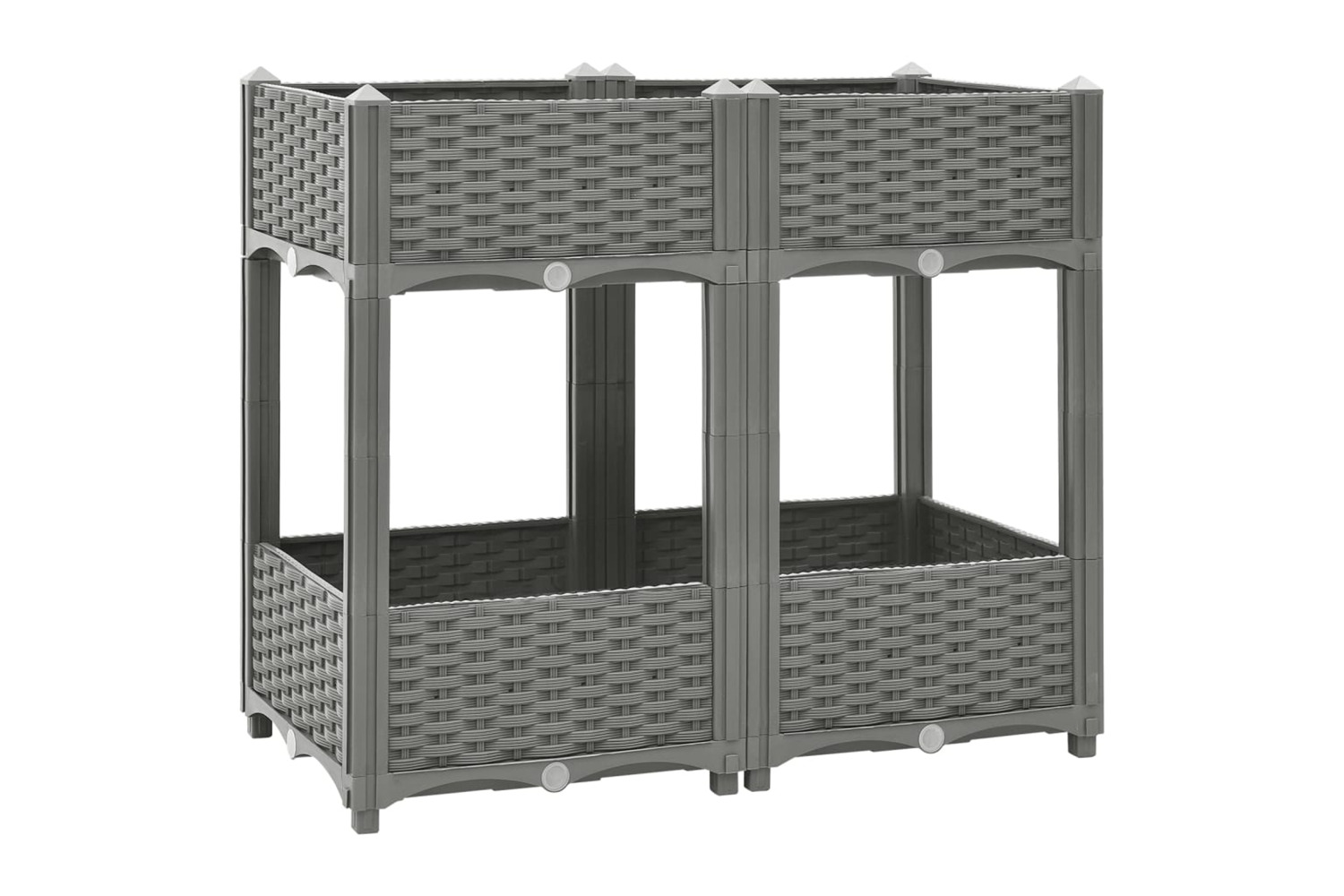 vidaXL 153298 Raised Bed 80x40x71cm Polypropylene