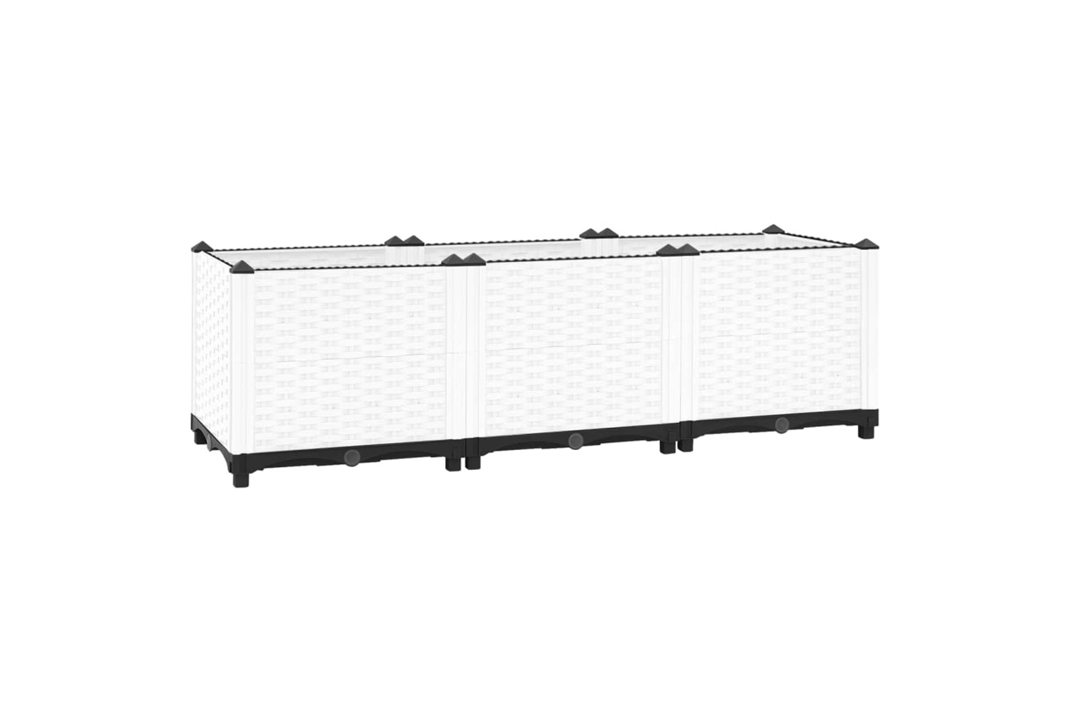 vidaXL Raised Bed 120x40x38cm Polypropylene