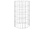 Vidaxl 152019 Circular Gabion Raised Beds 3 Pcs Galvanised Steel Ã30x50 Cm