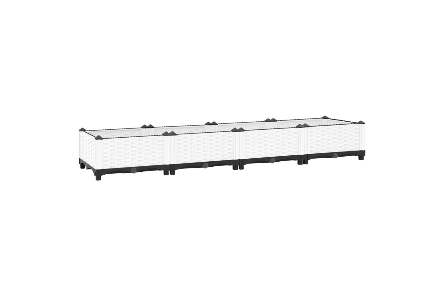 vidaXL Raised Bed 160x40x23cm Polypropylene