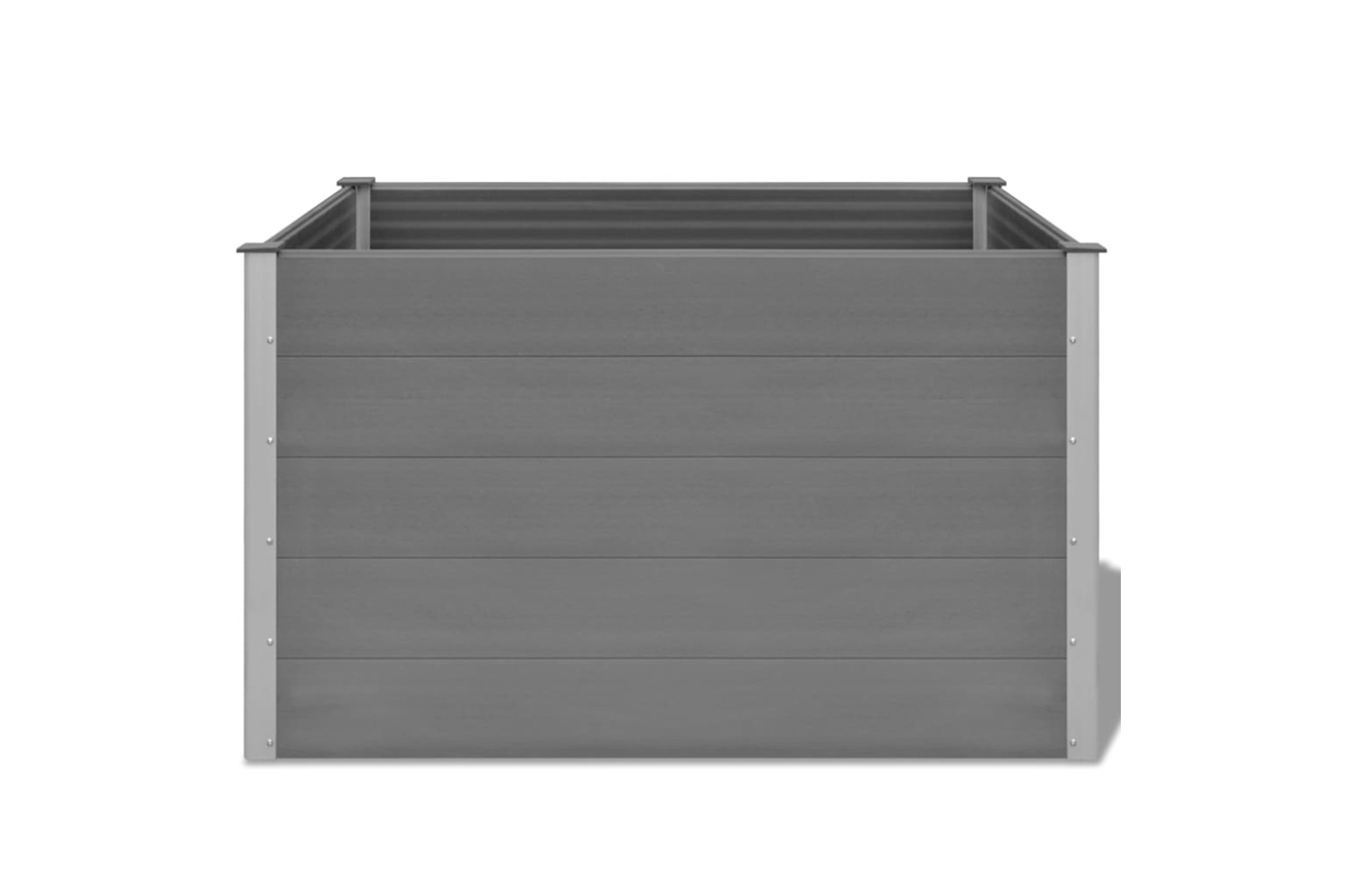 vidaXL 43610 Garden Raised Bed Wpc 150x100x91cm Grey