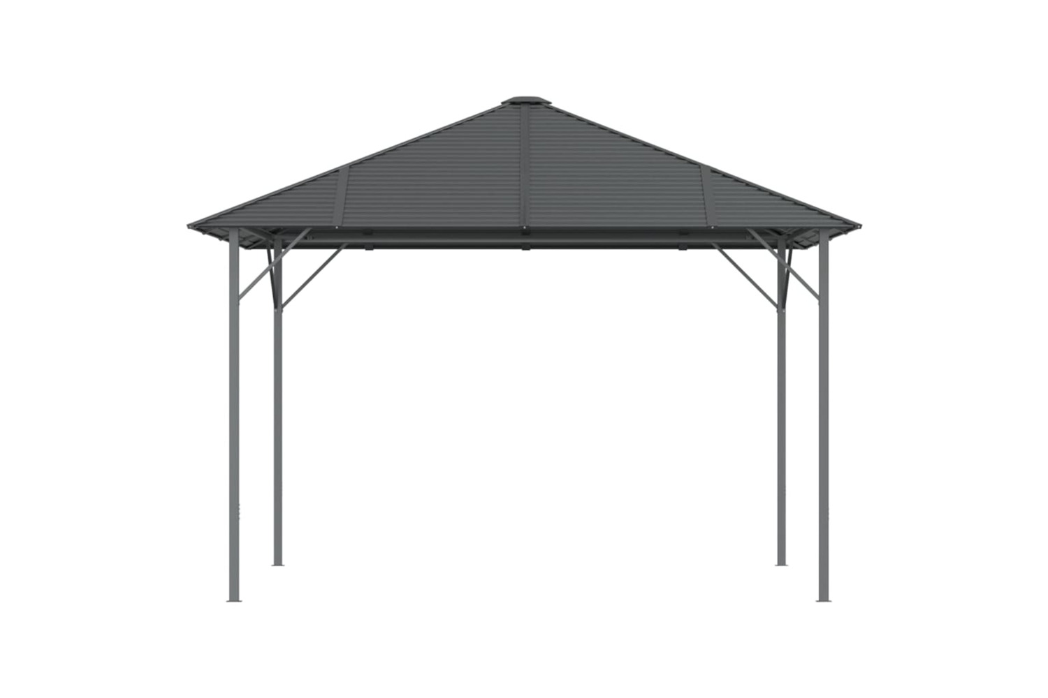 vidaXL 315247 Gazebo With Roof 3x3 M Anthracite