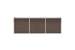 Vidaxl 47042 Garden Raised Bed Galvanised Steel 240x40x77 Cm Brown