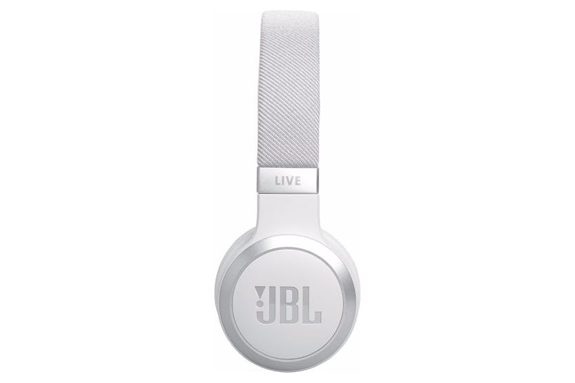 JBL Live 670NC On-Ear Wireless Noise Cancelling Headphone | White