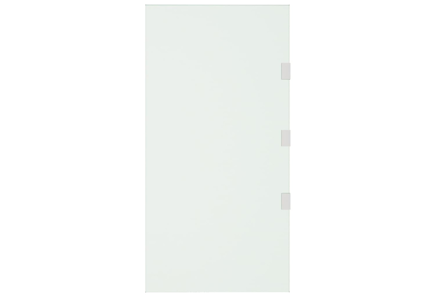 vidaXL 151461 Side Panel For Door Canopy Transparent 50x100cm Tempered Glass