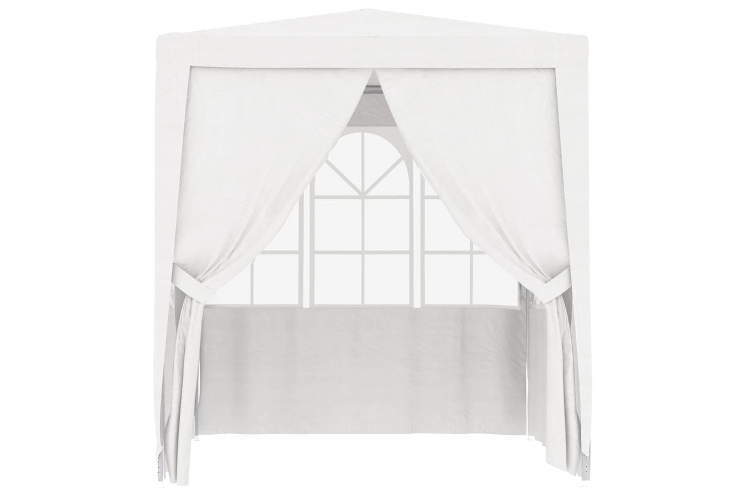 vidaXL 48518 Professional Party Tent With Side Walls 2.5x2.5 M White 90 G/m²