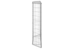 Vidaxl 145653 Trapezium Gabion Raised Bed Galvanised Steel 100x20x100 Cm