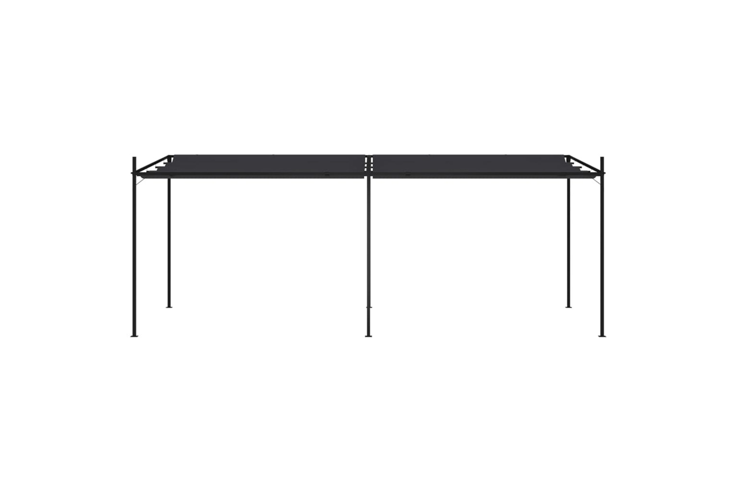 vidaXL 313634 Gazebo With Retractable Roof 600x300x233cm Anthracite