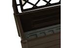 Vidaxl 313984 Garden Planter With Trellis 100x43x142 Cm Pp Mocha