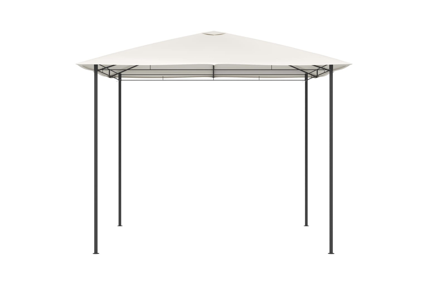 vidaXL 313608 Gazebo 3x3x2.6 M Cream 160 G/m²