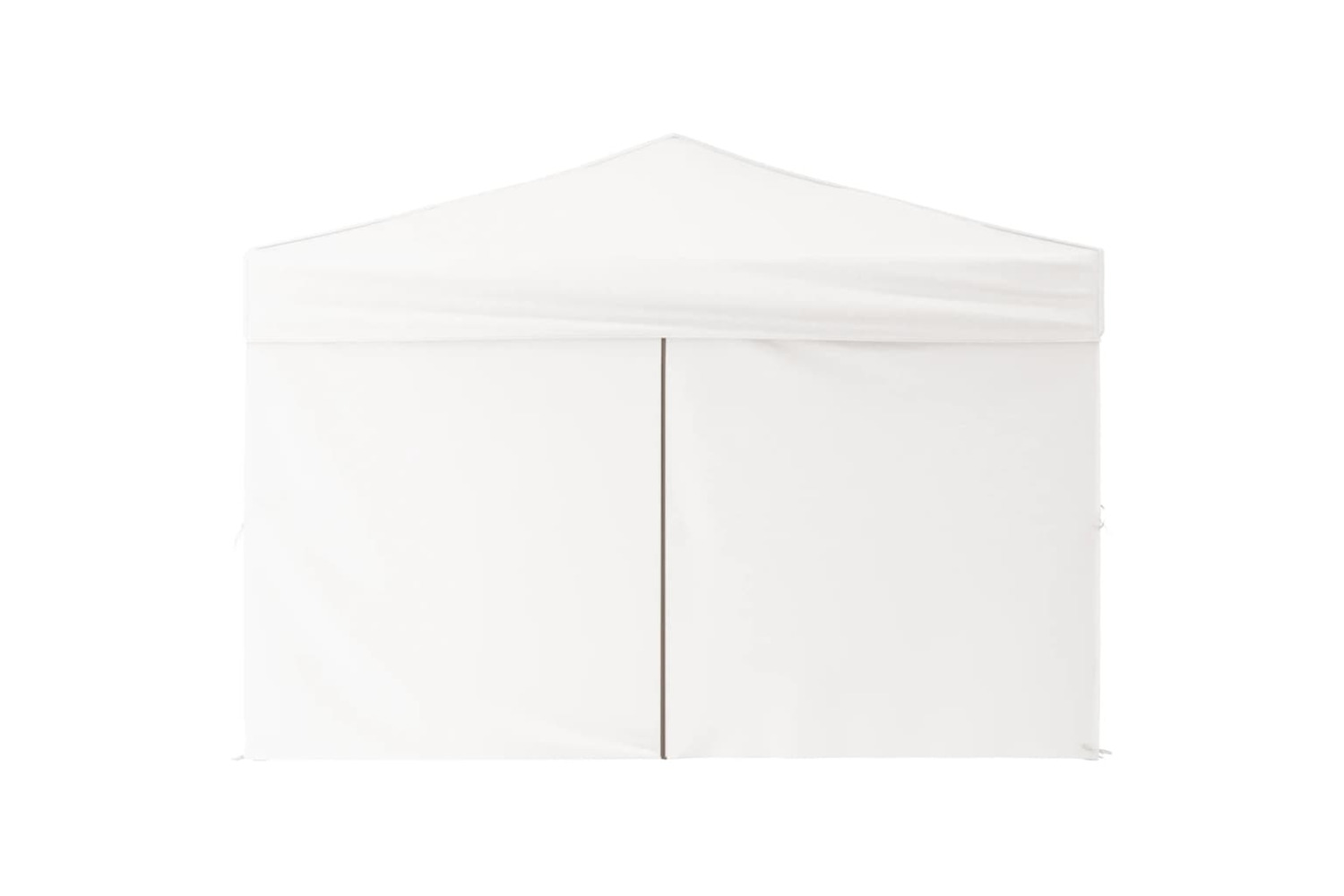 vidaXL 93524 Folding Party Tent With Sidewalls White 3x3 M