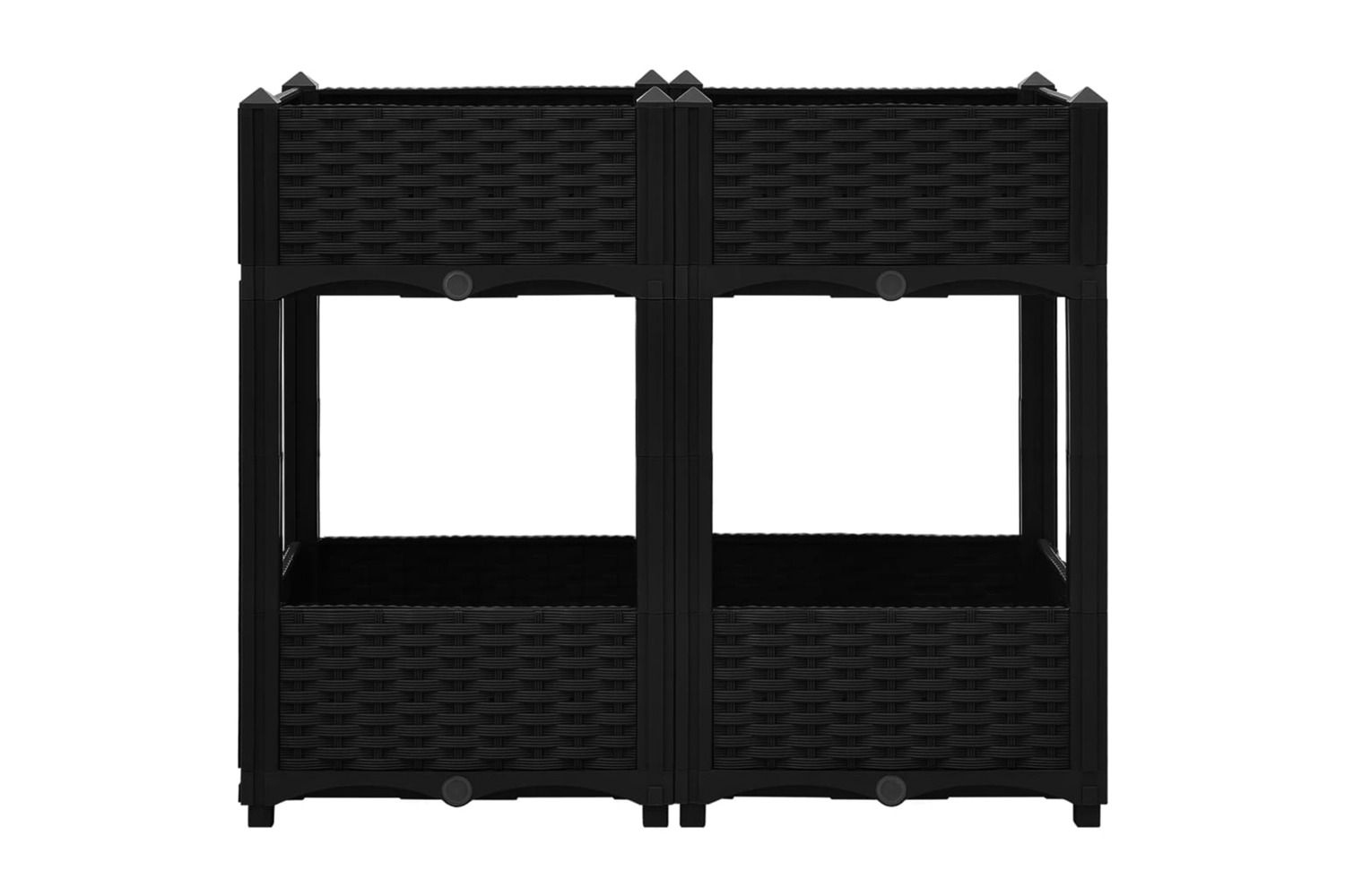 vidaXL 316535 Raised Bed 80x40x71cm Polypropylene