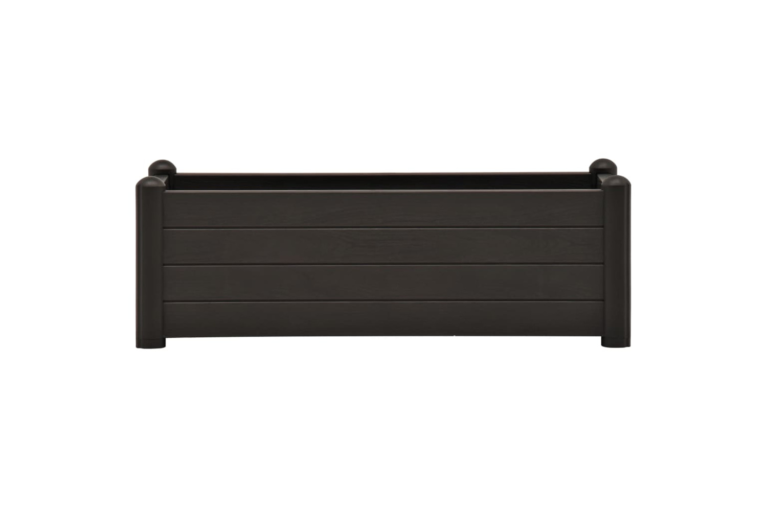 vidaXL 313977 Garden Raised Bed Pp Anthracite 100x43x35cm