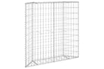 Vidaxl 145653 Trapezium Gabion Raised Bed Galvanised Steel 100x20x100 Cm