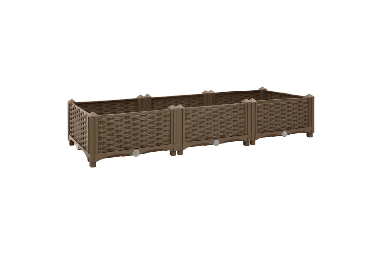 vidaXL Raised Bed 120x40x23cm Polypropylene