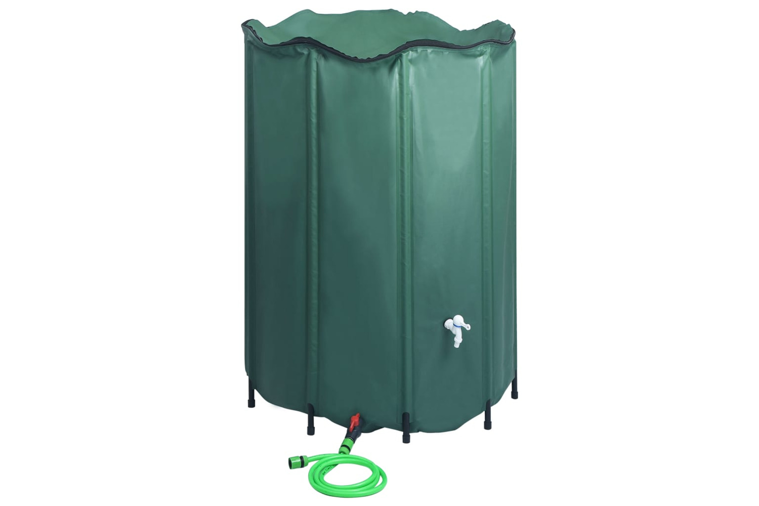 vidaXL 48609 Collapsible Rain Water Tank With Spigot 1350 L