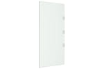 Vidaxl 151461 Side Panel For Door Canopy Transparent 50x100 Cm Tempered Glass