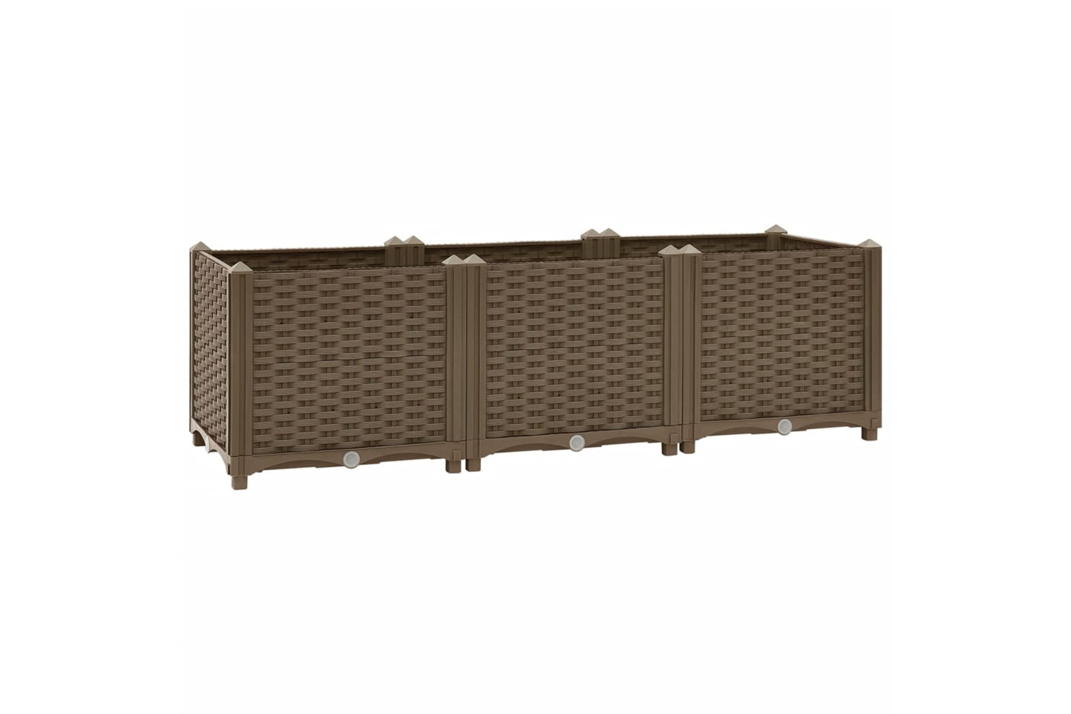 vidaXL Raised Bed 120x40x38cm Polypropylene