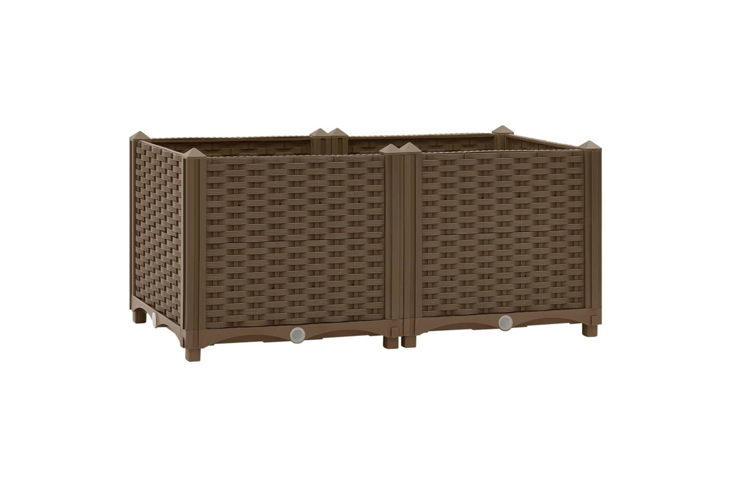 vidaXL Raised Bed 80x40x38cm Polypropylene