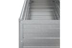 Vidaxl 316896 Garden Raised Bed 100x40x77 Cm Galvanized Steel Silver